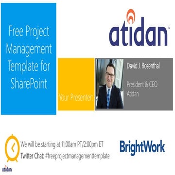 Free Project Management Templates for Microsoft SharePoint