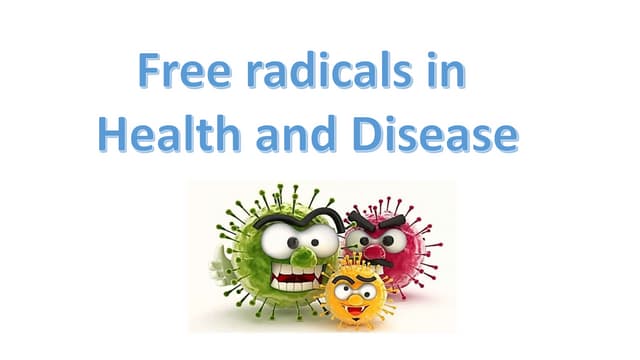 Free radicals | PPTX