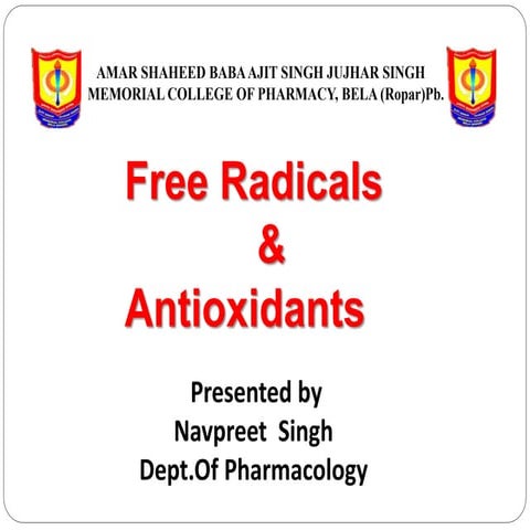 Free radicals and antioxidants