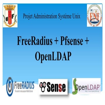 FreeRadius + Pfsense + OpenLDAP