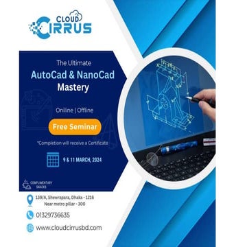 Free Seminar AutoCAD and NanoCAD Prasentation