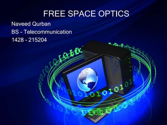 Free space optical communication | PPT