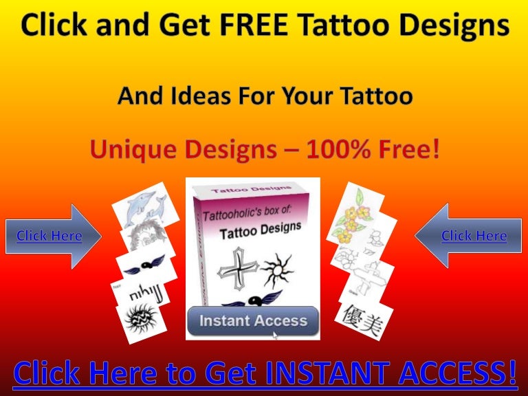 Free tattoo designs for women