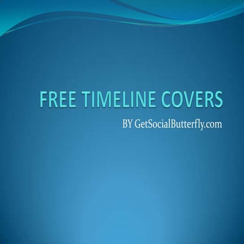 Free timeline covers | PPT