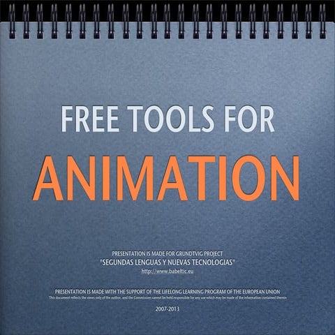 FREE TOOLS for ANIMATION
