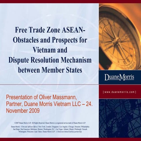 ASEAN-CHINA FREE TRADE AGREEMENT | PPTX