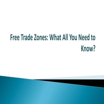 Free trade zones