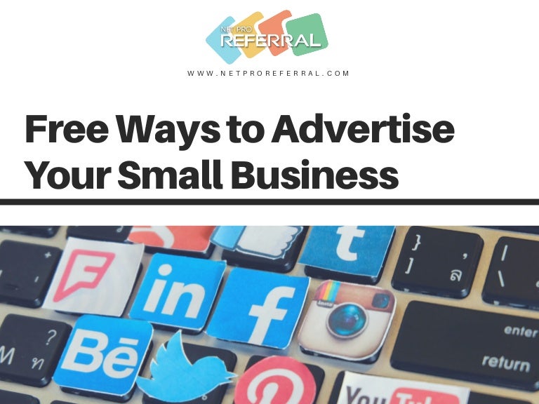 free ways to advertise a business free ways to advertise a business
