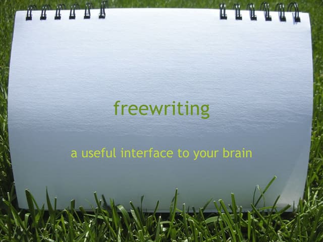 Freewriting(5)
