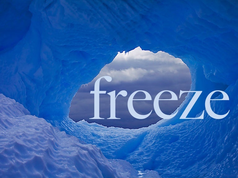 FREEZE: Consider Your Career