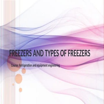 Methods of freeezing | PPTX
