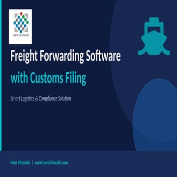 iCAFFE: Cloud-Based Freight Forwarding & Customs Clearance Software ...