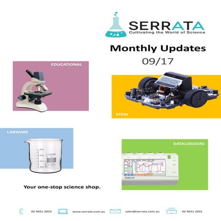 Serrata Update Mailer - 09/2017