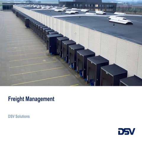 Freight management
