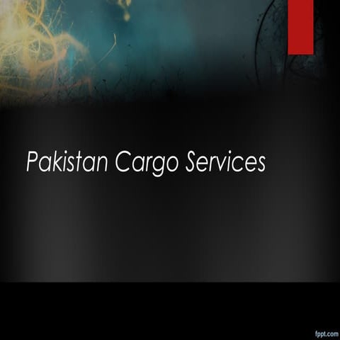 Pakistan Logistics Solutions | PDF