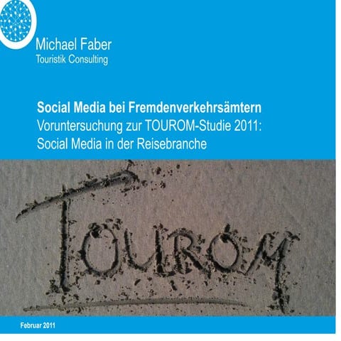 Social Media bei Fremdenverkehrsaemtern / Tourismusorganisationen / Destinationen