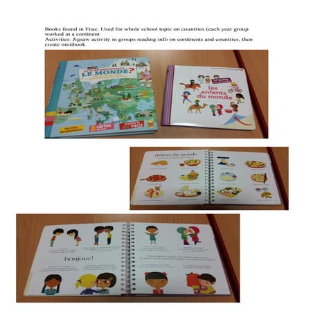 French books crosscurricular