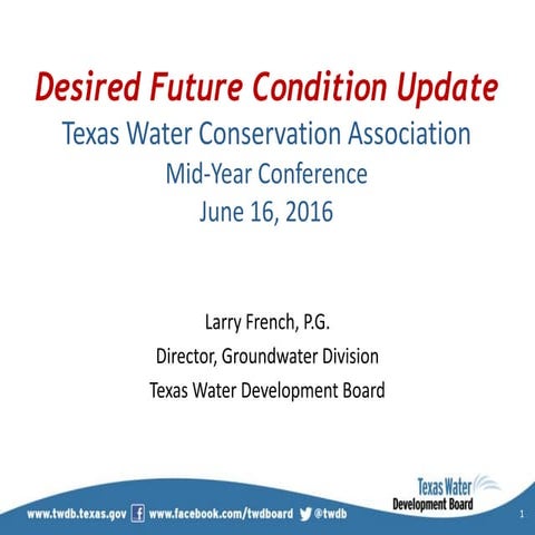 Texas Dam Safety, Warren Samuelson - TCEQ and Protecting Your Flood ...