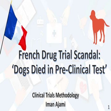 Clinical trial scandal