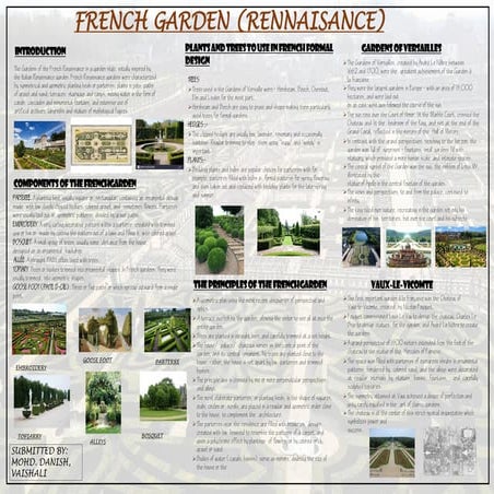 French garden