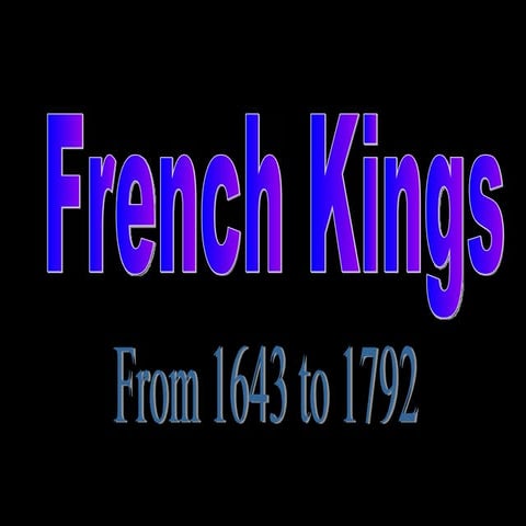 French kings