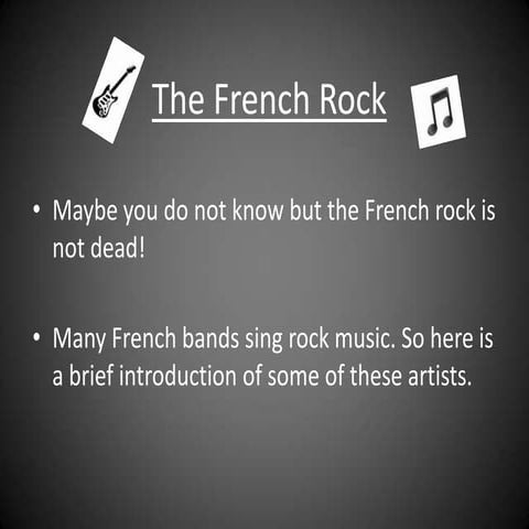 French music PPT
