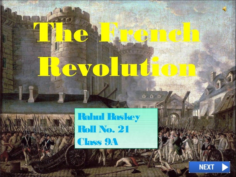 French revolution Class 9 PPT