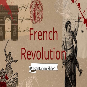 French Revolution Slides for Powerpoint or google slides