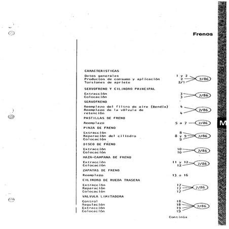 Frenos r11 | PDF