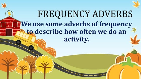 Adverbs of frequency | PPTX
