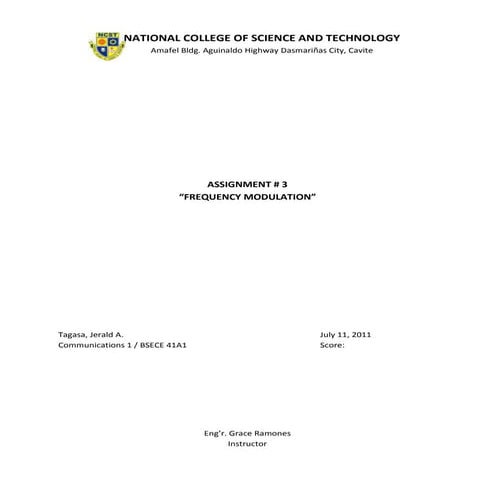 Frequency modulation2