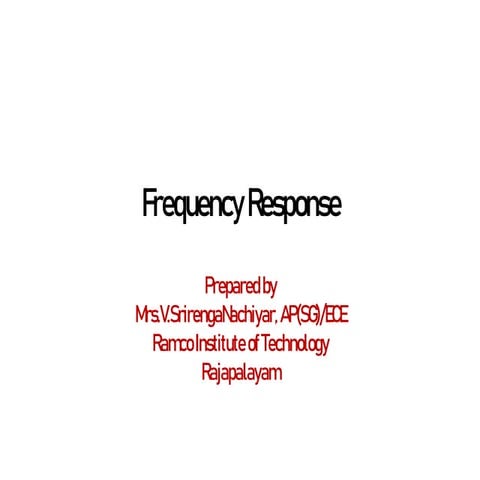 Frequency Response.pptx