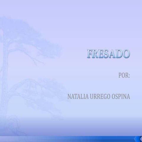 Fresado 
