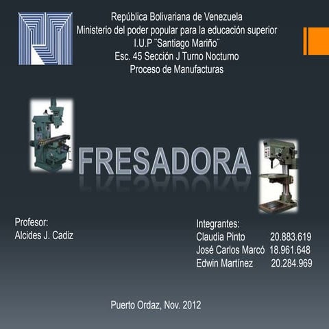 FRESADORA