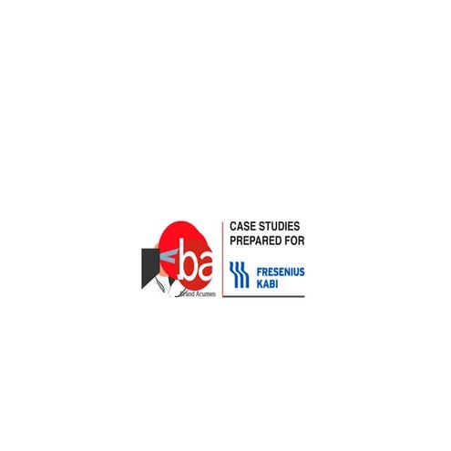 Fresenius Kabi Case Study | PDF