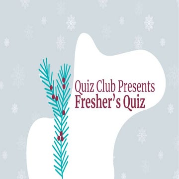Freshers introduction Quiz | General Quiz