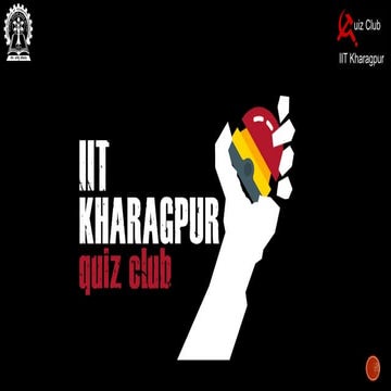 Fresher's Quiz 2021 Prelims