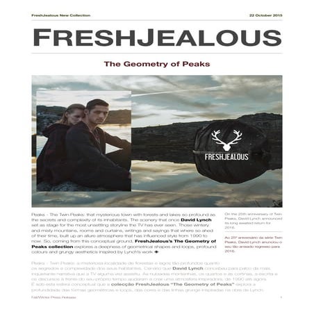 FreshJealous Fall/Winter Collection '16