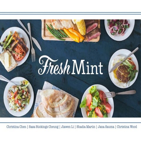 Service Marketing Presentation - Freshmint 