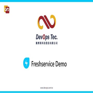 Freshservice ppt