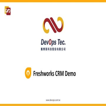 Freshworks crm ppt