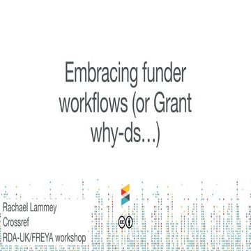 RDA-UK/FREYA workshop