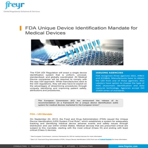 Step-by-Step Approach of Unique Device Identification (UDI) | PDF