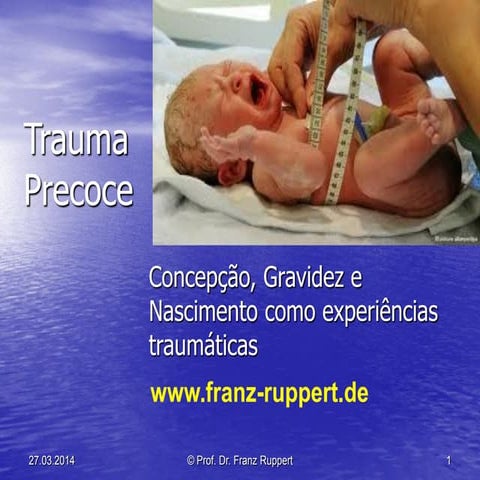 Understanding Early Trauma: Conception, Pregnancy, and Birth ...