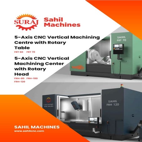 Unleashing Precision with 5-Axis CNC VMC FRH & FRT Series | Sahil ...