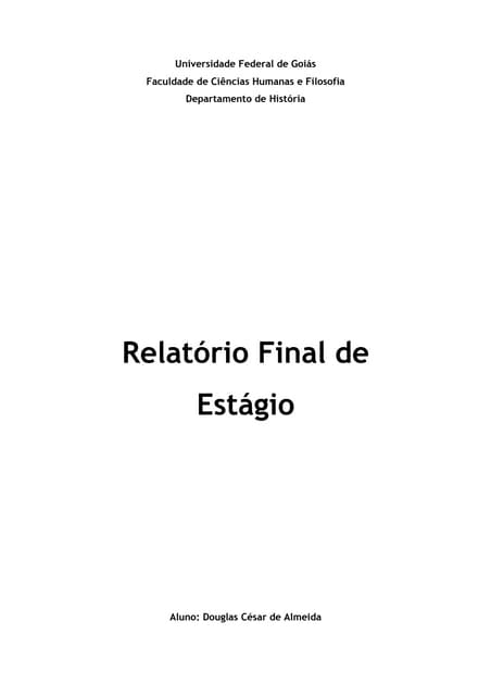 Relatório Final de Estágio - Planos...