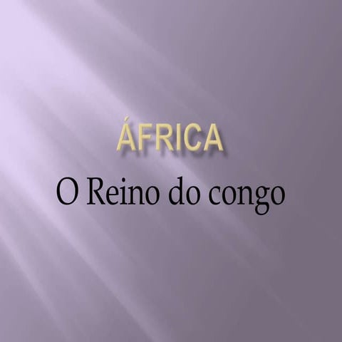 África o reino do congo