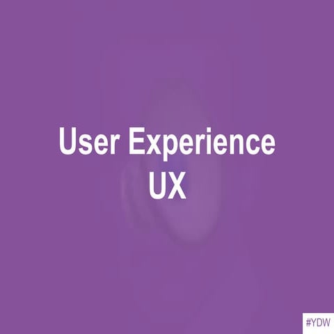 Overview of user experience design by Helen Kokk | PPT