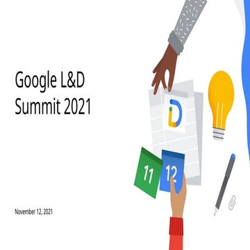 Yu-kai Chou Keynote Speech at Google L&D Summit: The Future of Learning