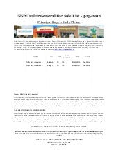 NNN Dollar General For Sale List 3-...